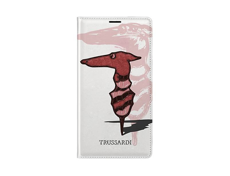 Samsung F-APSTRUSR02 mobile phone case Wallet case Red, White – image 1
