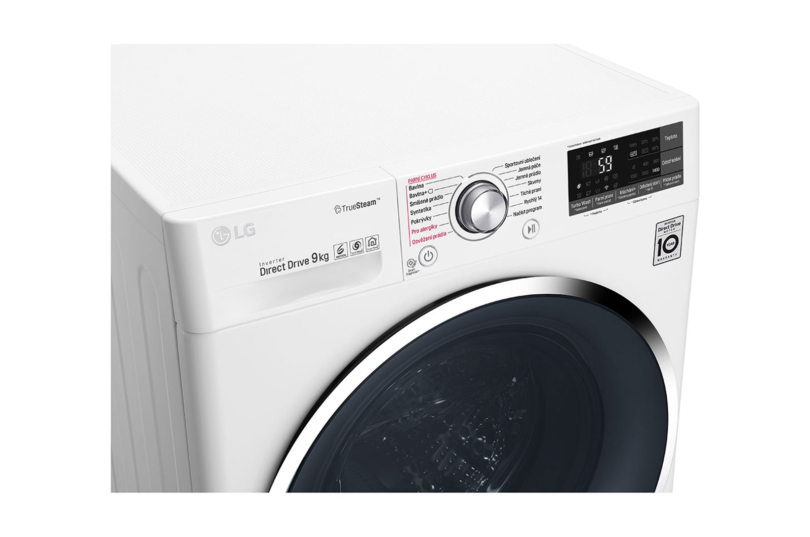 LG F94J8VH2WD washer dryer Freestanding Front-load White – image 2
