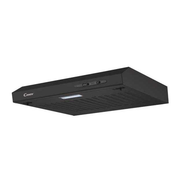 Candy CFT610/4N cooker hood Wall-mounted Black 209 m³/h – image 1