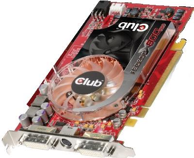 CLUB3D CGAX-PX86VDD graphics card GDDR3
