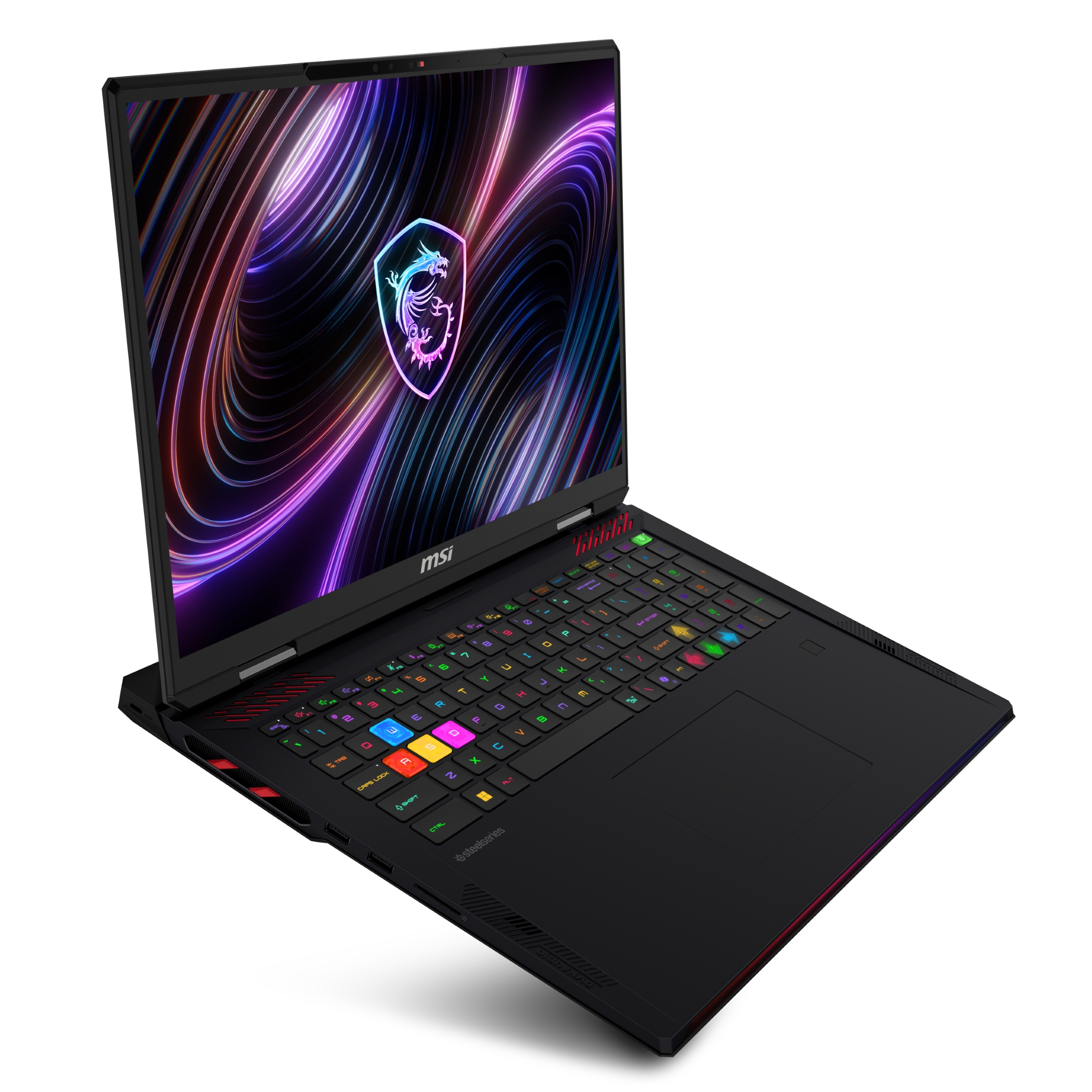 MSI Raider 18 MAX HX A2WJ-1080XIT Intel Core Ultra 9 290HX Plus Computer portatile 45,7 cm (18") WQUXGA 32 GB DDR5-SDRAM 2 TB SSD NVIDIA GeForce RTX 5090 Laptop GPU Wi-Fi 7 (802.11be) FreeDOS Nero