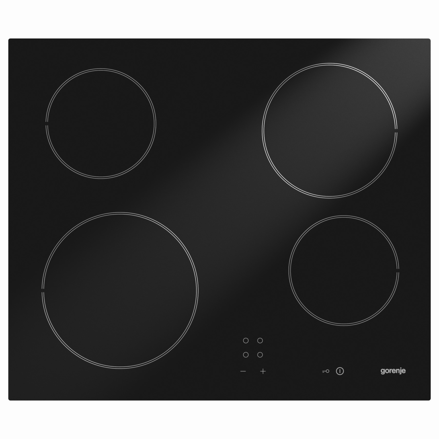 Gorenje ECT610SC Black Built-in Ceramic hob 4 zone(s)