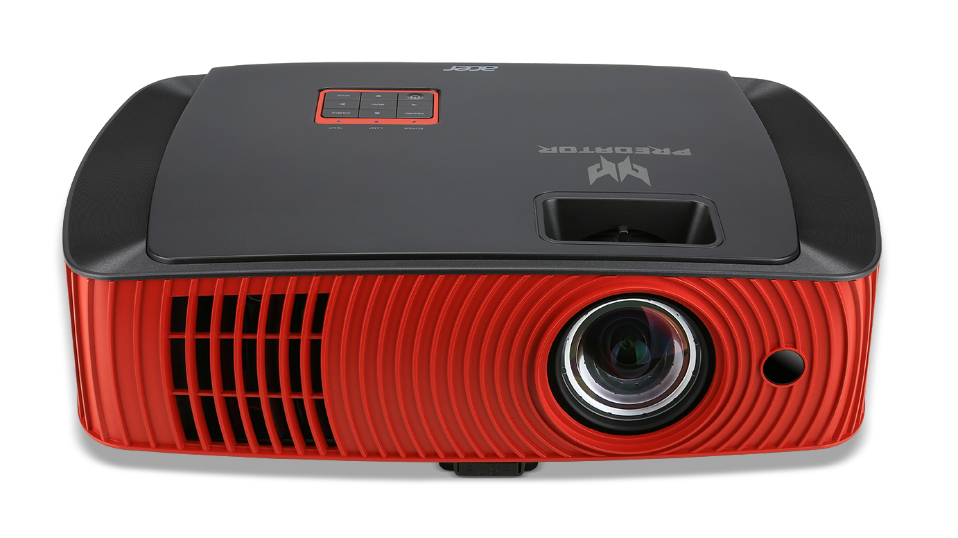 Acer Z650 Standard throw projector 2200 ANSI lumens DLP 1080p (1920x1080) Black, Red
