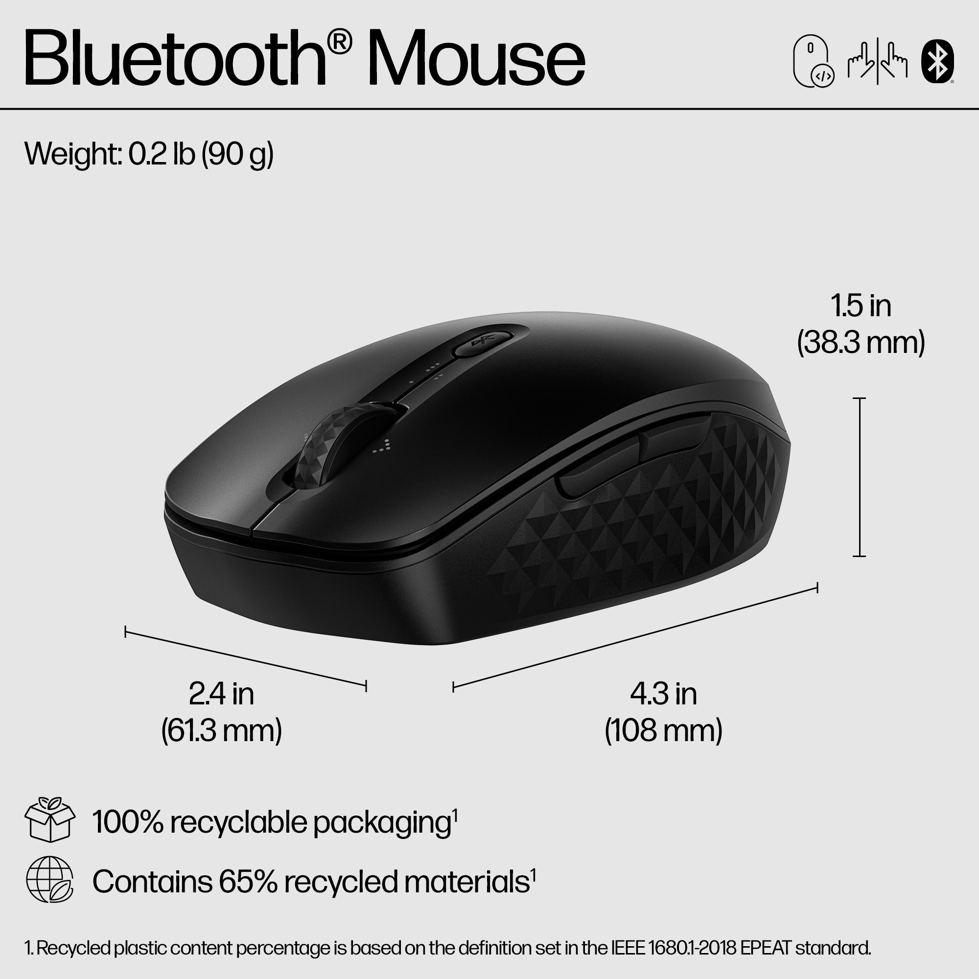 HP 425 Programmable Wireless Mouse – image 2