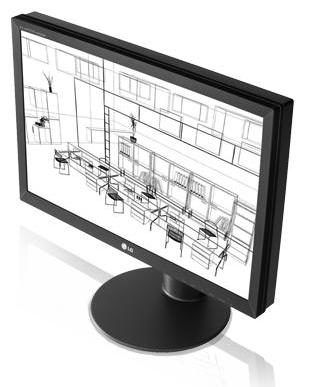 LG W2220P-BN computer monitor