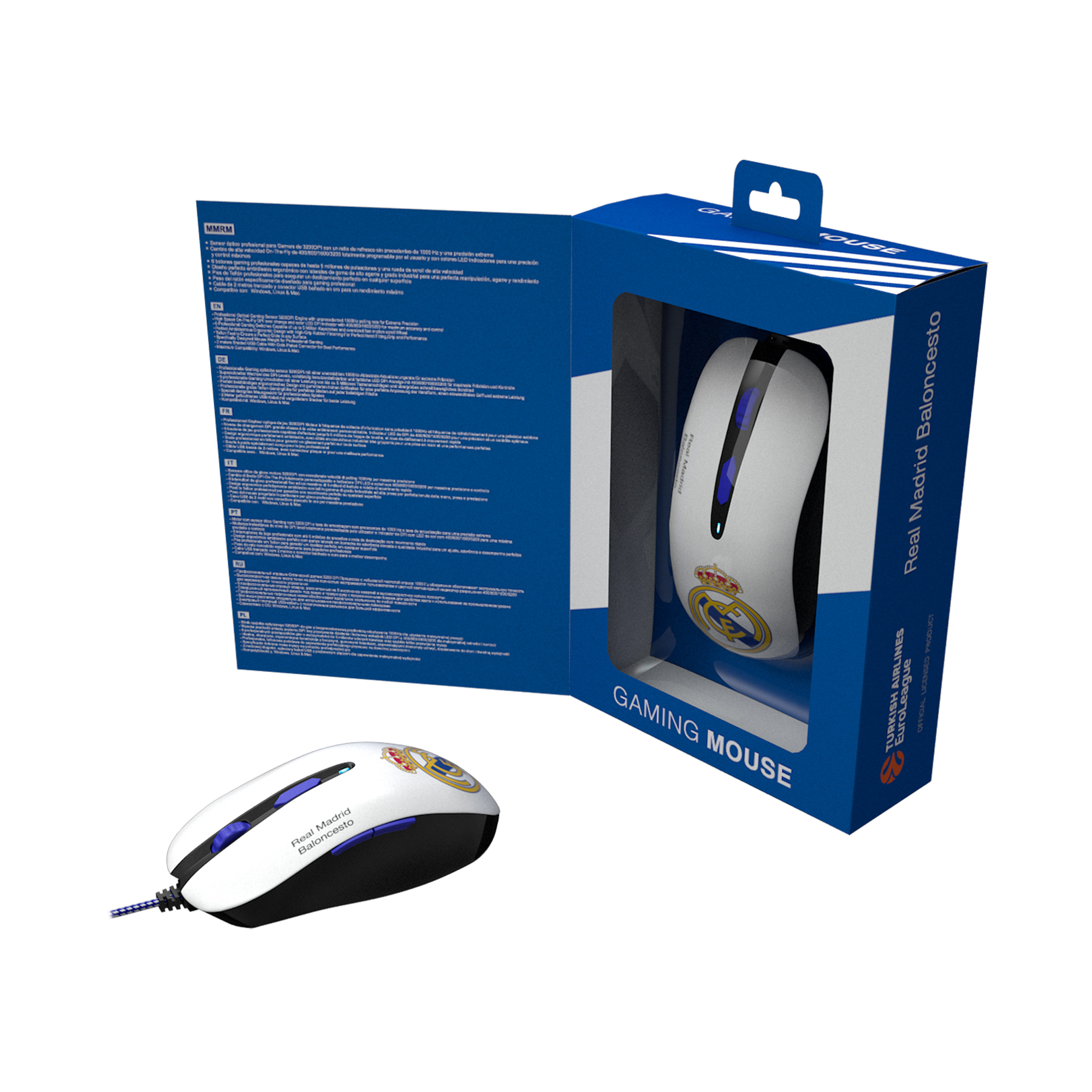 Mars Gaming MMRM mouse Ambidextrous USB Type-A Optical 3200 DPI – image 5