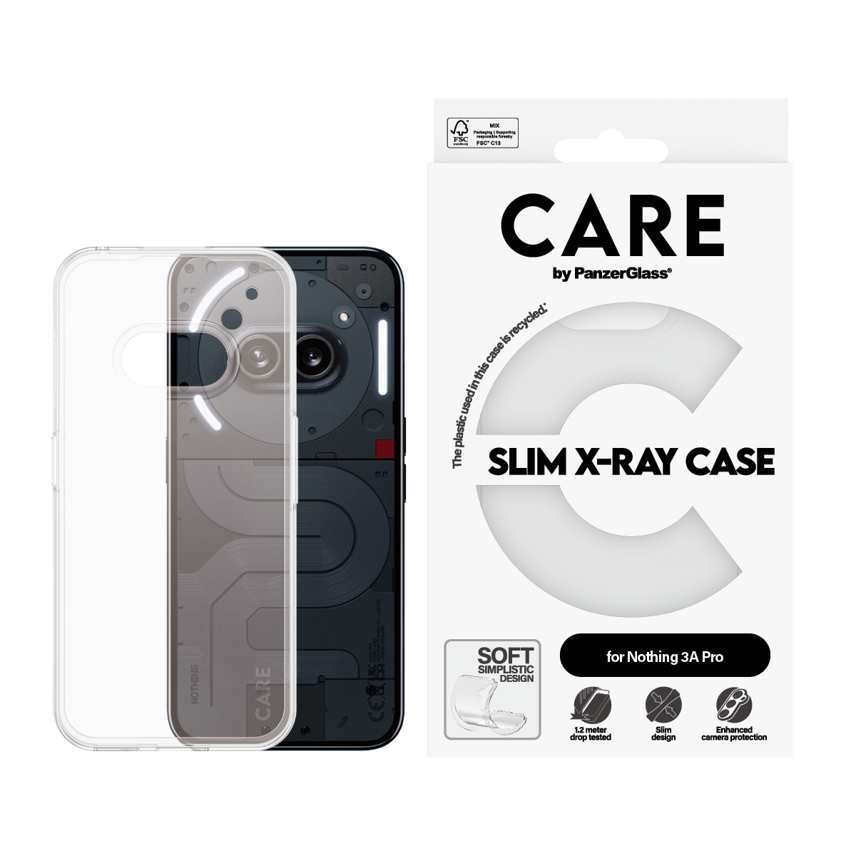 PanzerGlass CARE™ by PanzerGlass® X-Ray Case Nothing 3A Pro – image 2