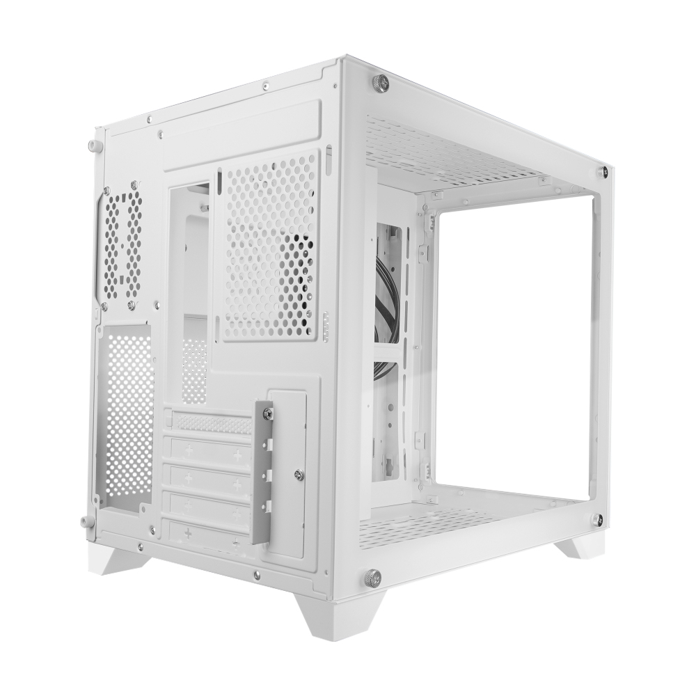 Gabinete Gamer Game Factor CSG570 - Micro ATX/Mini ITX - Panel Lateral - Blanco - CSG570-WH Gabinete Gamer Game Factor CSG570 - Micro ATX/Mini ITX - Panel Lateral - Blanco - CSG570-WH