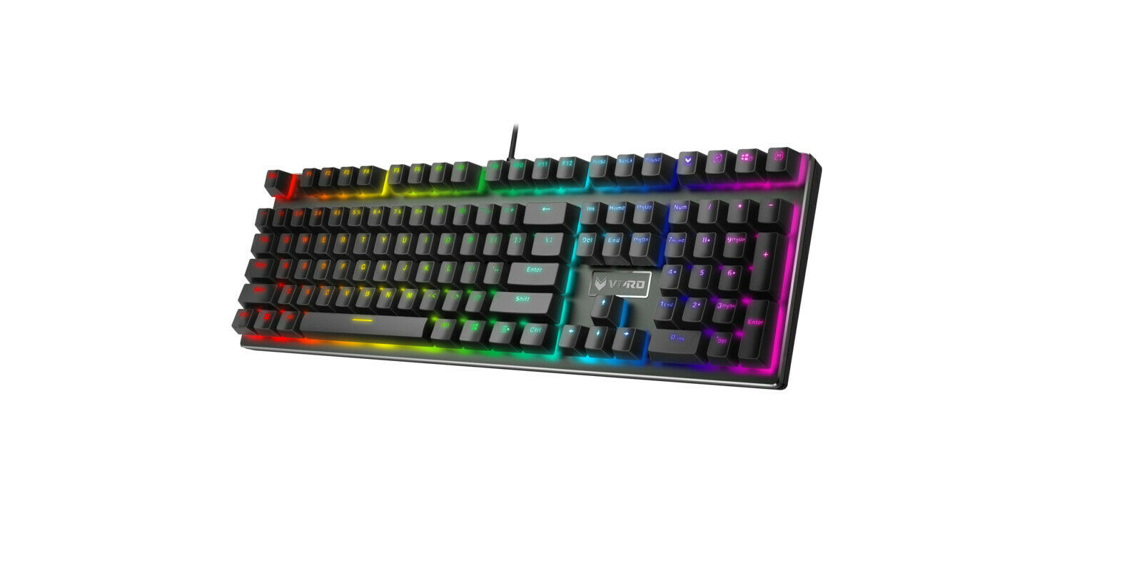 Hama V700RGB keyboard Gaming USB QWERTZ German Black – image 3