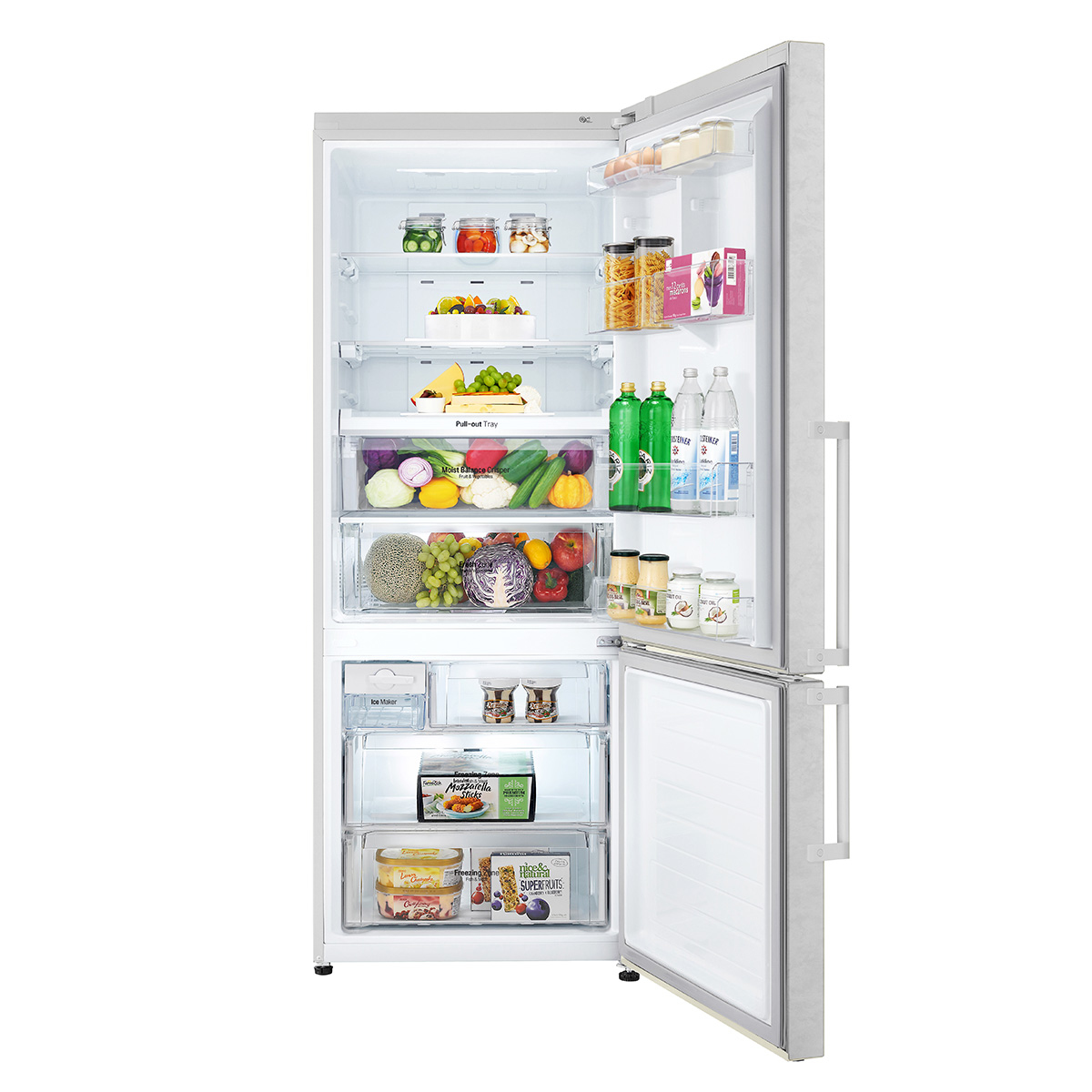 LG GBB548NSQFE fridge-freezer Freestanding – image 2