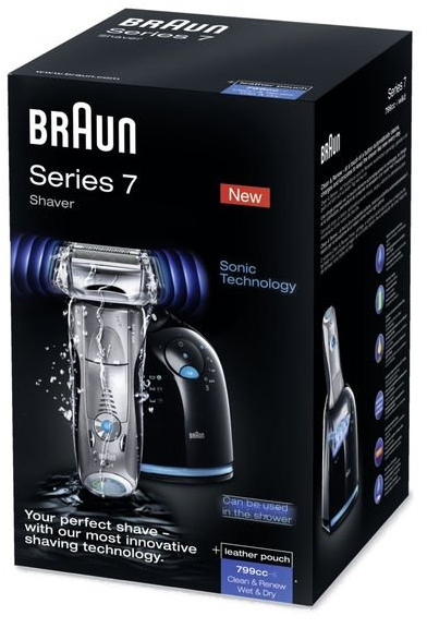 Braun 799CC Foil shaver Trimmer Silver – image 2