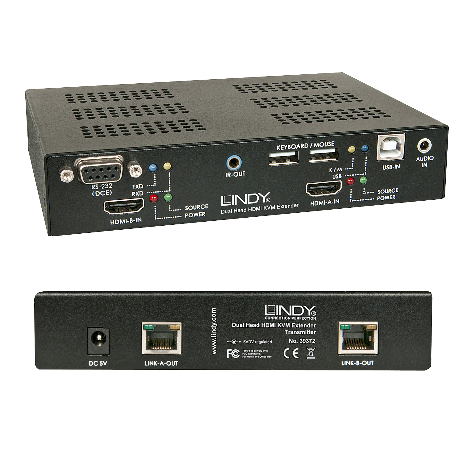 Lindy 39372 KVM extender Transmitter – image 2