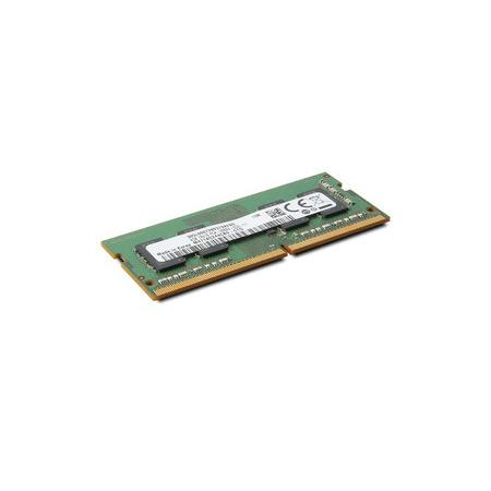 Lenovo - DDR4 - module - 4 GB - SO-DIMM 260-pin - 2400 MT/s / PC4-19200 - 1.2 V - unbuffered - non-ECC - for B320-14, IdeaPad 320-15, 320S-15, 330-15, 330-17, 720S Touch-15, V130-14, V330-14, V330-15
