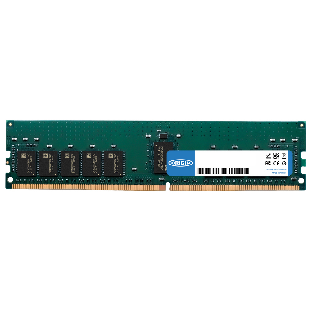 Origin Storage 32GB DDR5 6400MHz RDIMM 2Rx8 ECC 1.1V