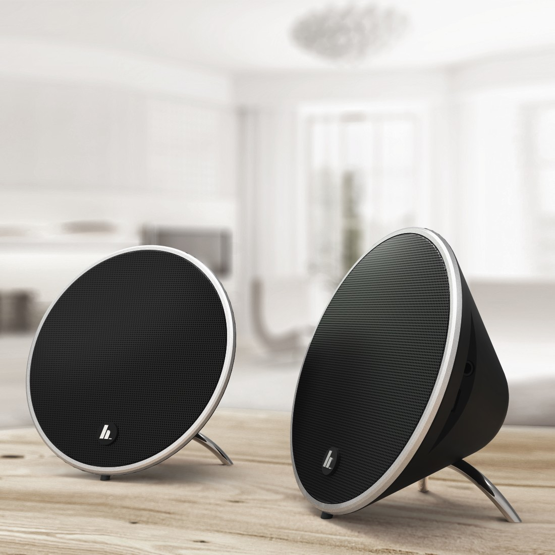 Hama Cones Stereo portable speaker Black – image 2
