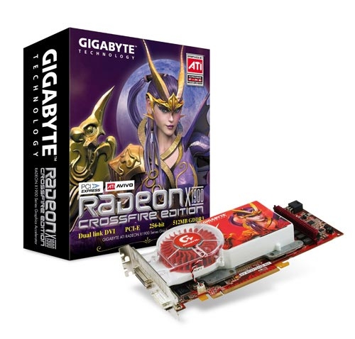 GIGABYTE ATI Radeon X1900 CrossFireTM Edition VPU