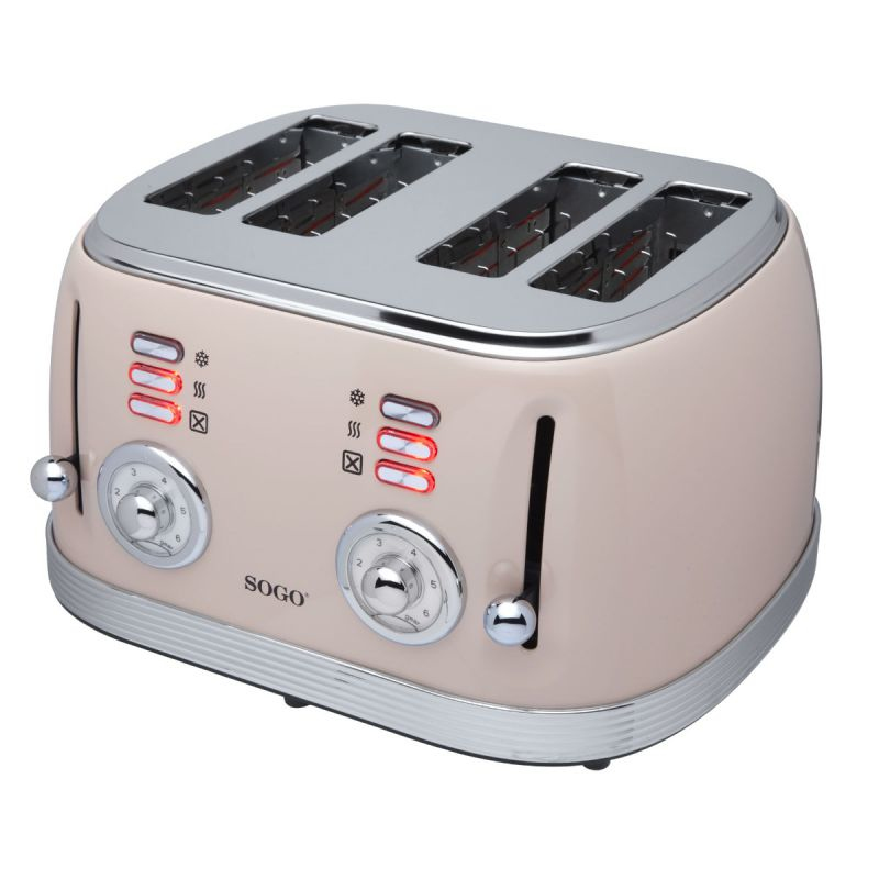 Sogo TOS-SS-5475 toaster 6 4 slice(s) Beige – image 4