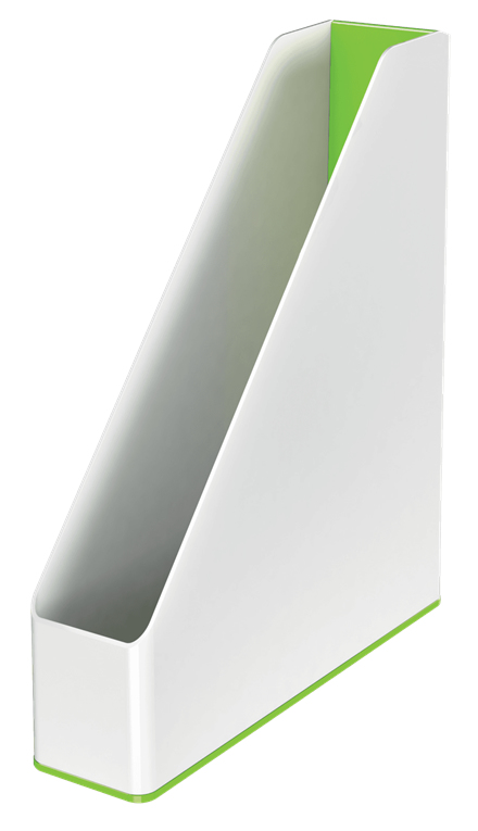 Leitz 53621054 caja archivador Verde, Blanco Plástico