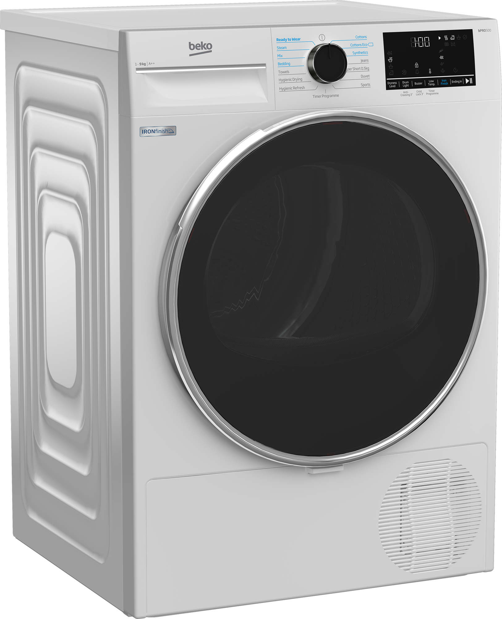 Beko B5T4923IW 9kg Heat Pump Tumble Dryer with IronFinish™ – image 5