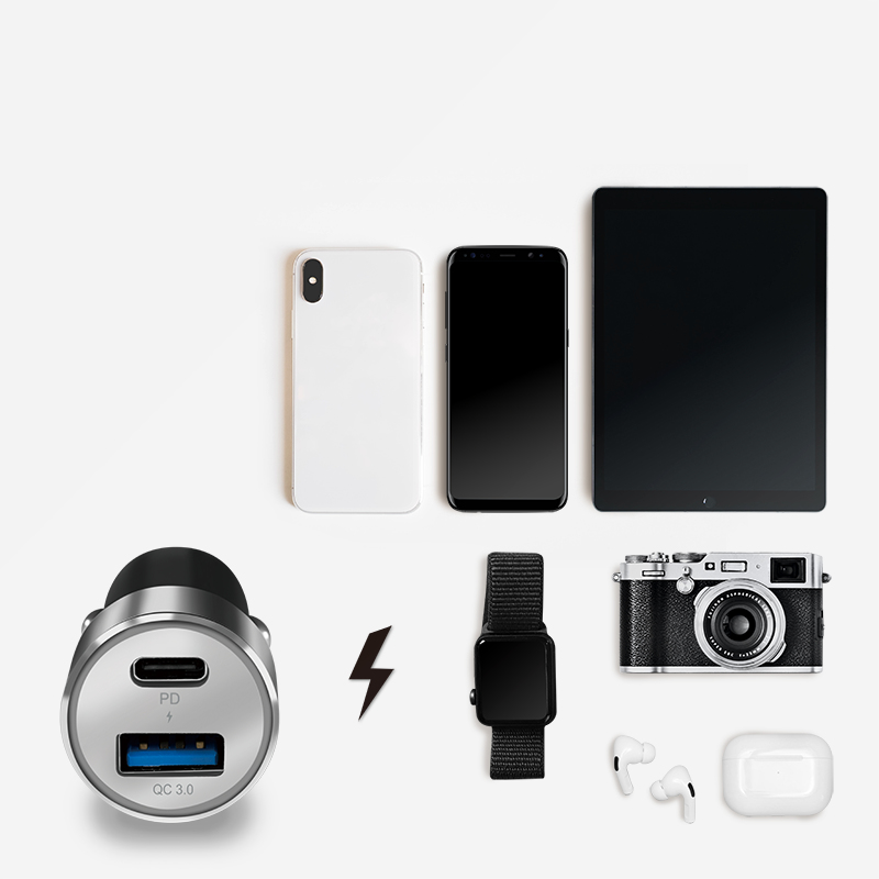 LogiLink PA0252 mobile device charger Universal Grey Cigar lighter Fast charging Auto – image 7