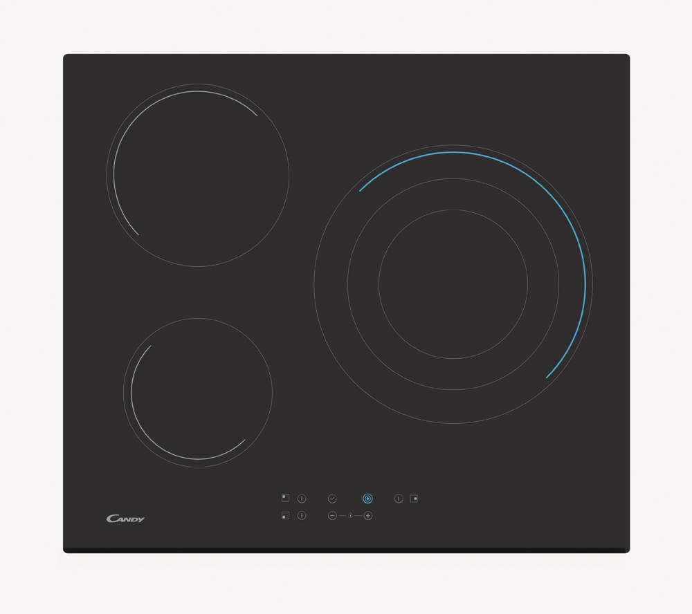 Candy CH63TVT Black Built-in – image 1