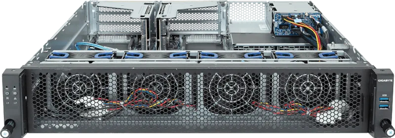 GIGABYTE E263-S30-AAD1 Intel C741 LGA 4677 (Socket E) Rack (2U) Black, Steel – image 2