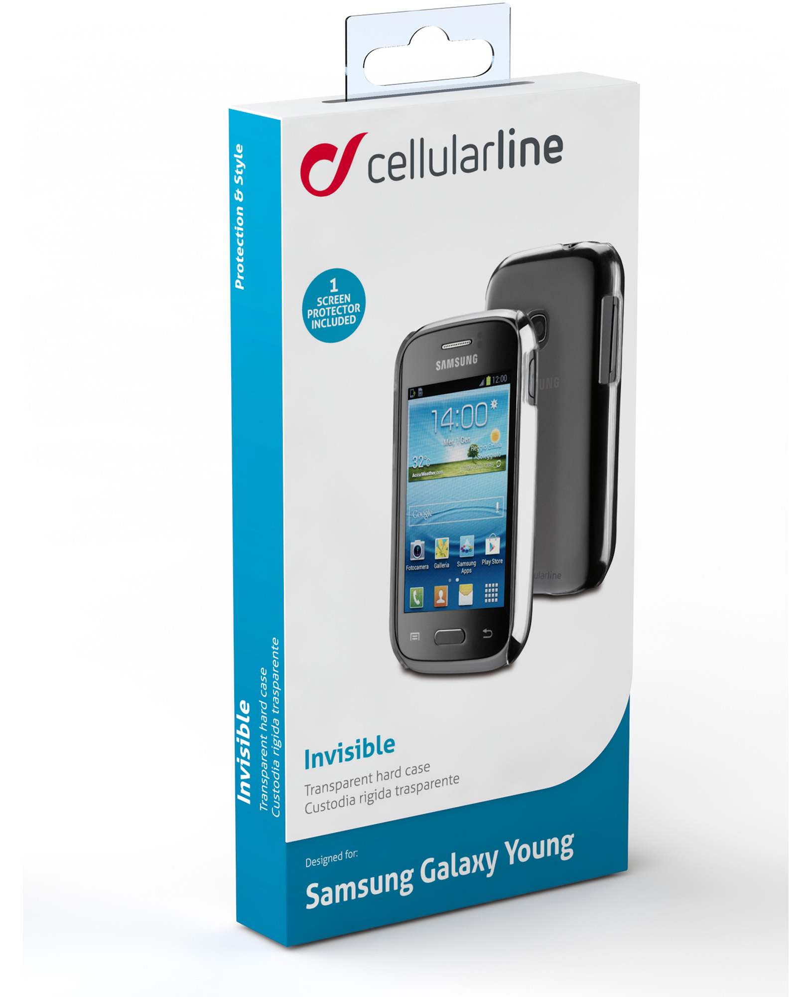 Cellularline Invisible Galaxy Young- Transparent – image 5