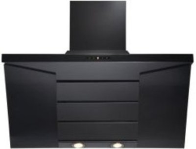 CDA EVB9BL cooker hood Wall-mounted Black 756 m³/h