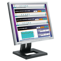 Samsung monitor 192N 19"LCD Zilver