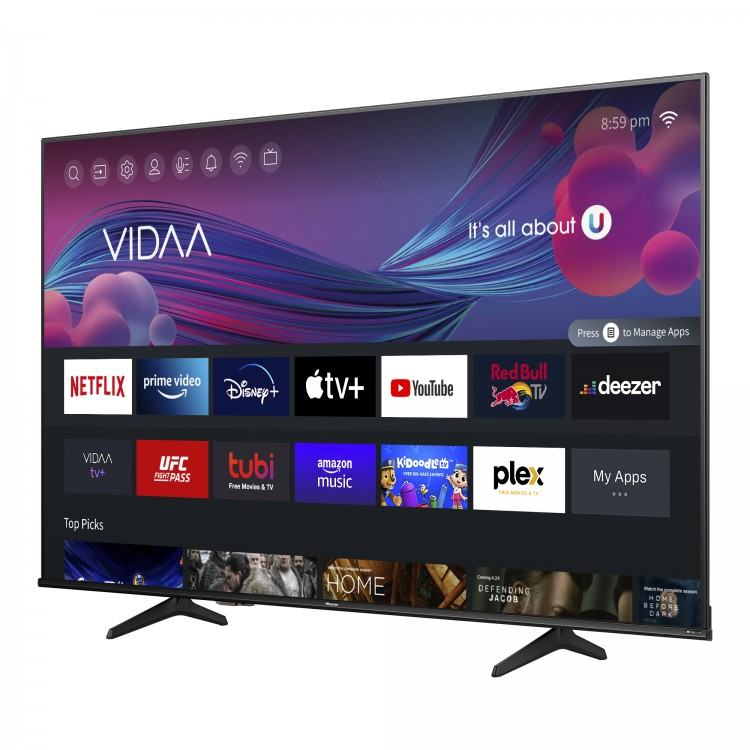 Hisense 65A6KV TV 165.1 cm (65") 4K Ultra HD Smart TV Wi-Fi Black 300 cd/m² – image 4