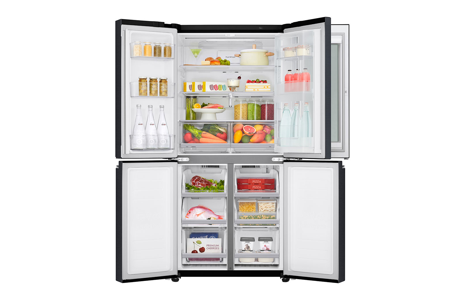 LG GMQ844MCKV side-by-side refrigerator Freestanding – image 5