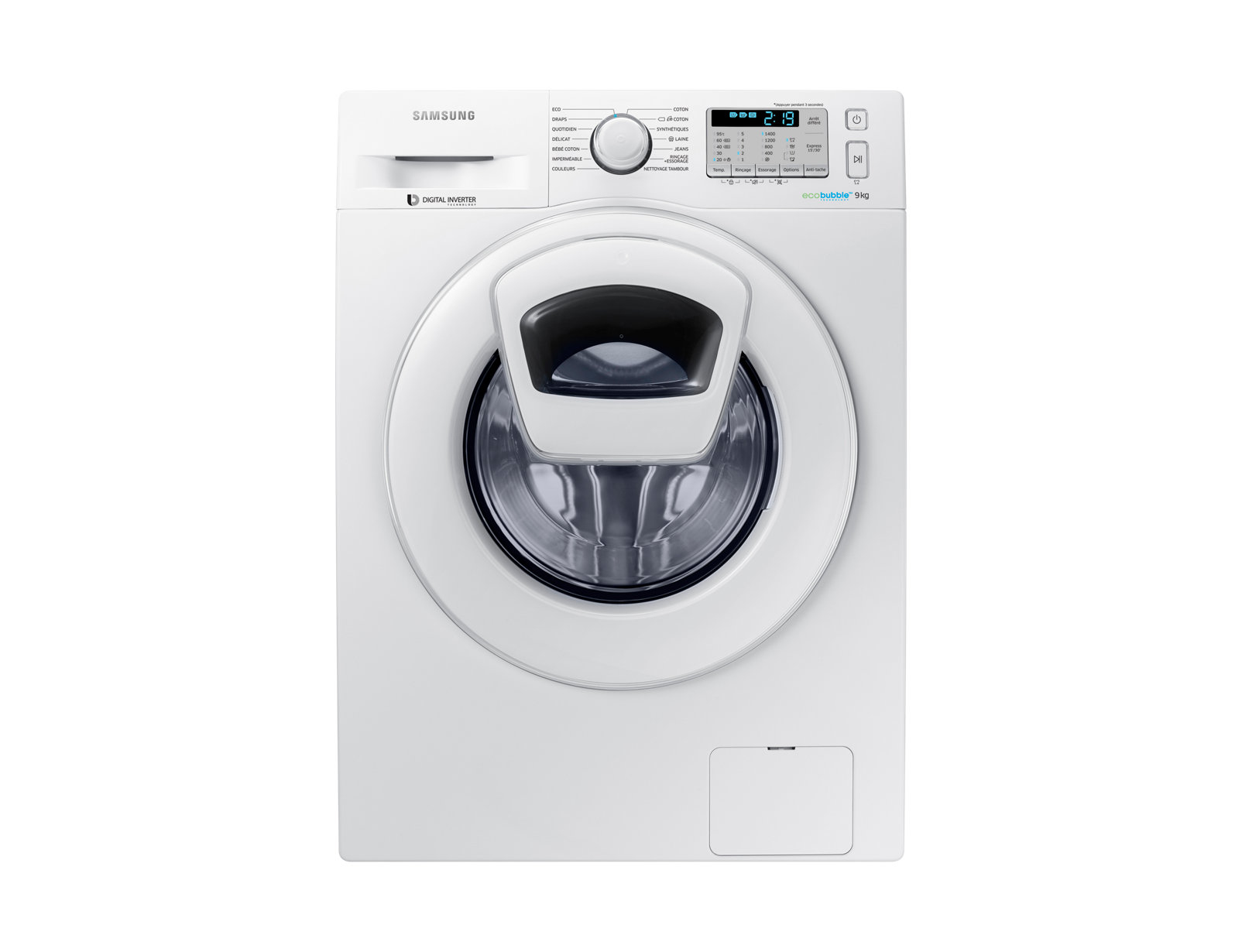 Samsung WW90K5413WW — vue 1 sur 8
