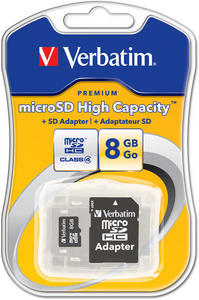 Verbatim MicroSDHC 8GB – image 1