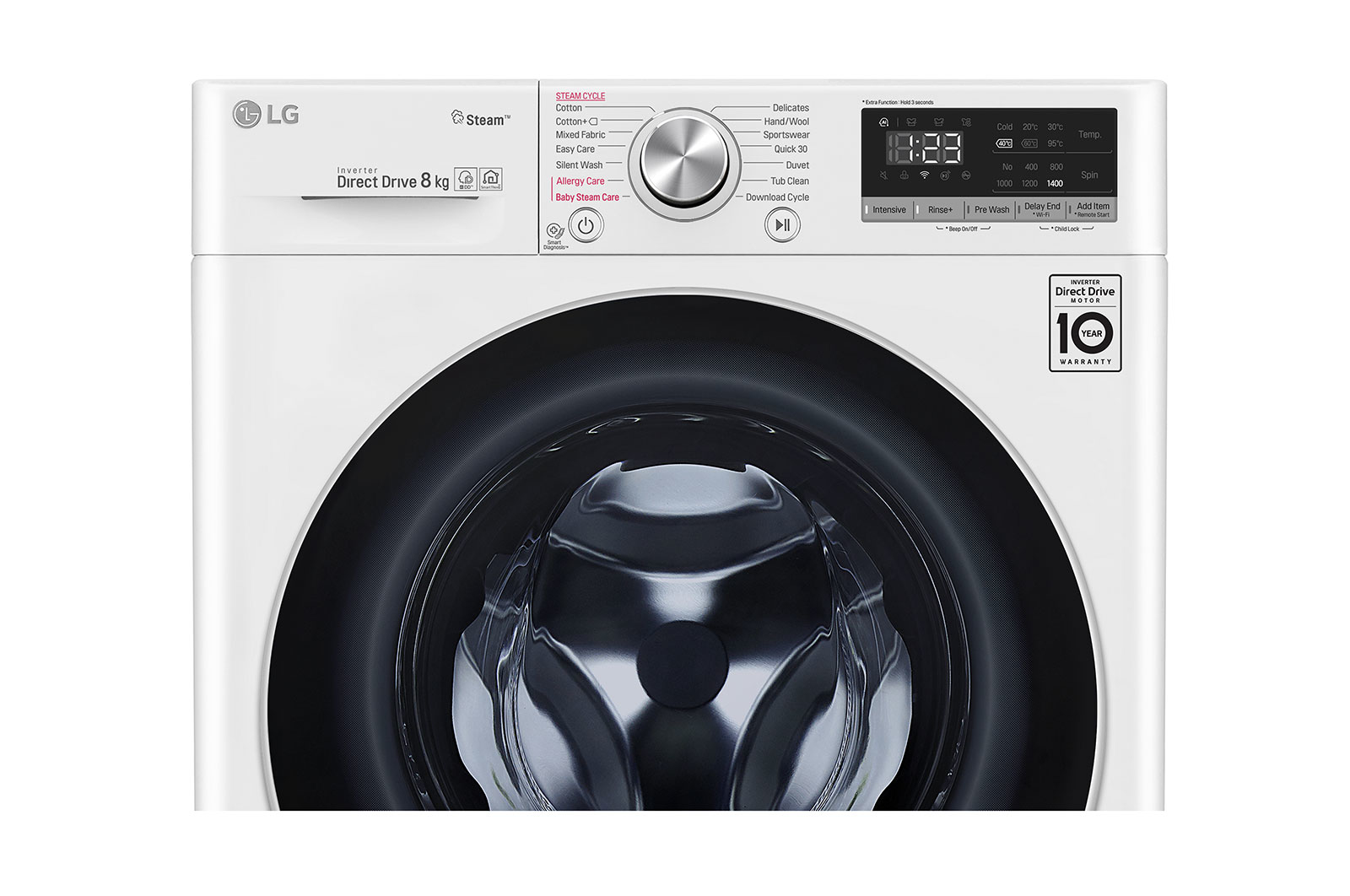 LG F4V508WS washing machine Front-load – image 4