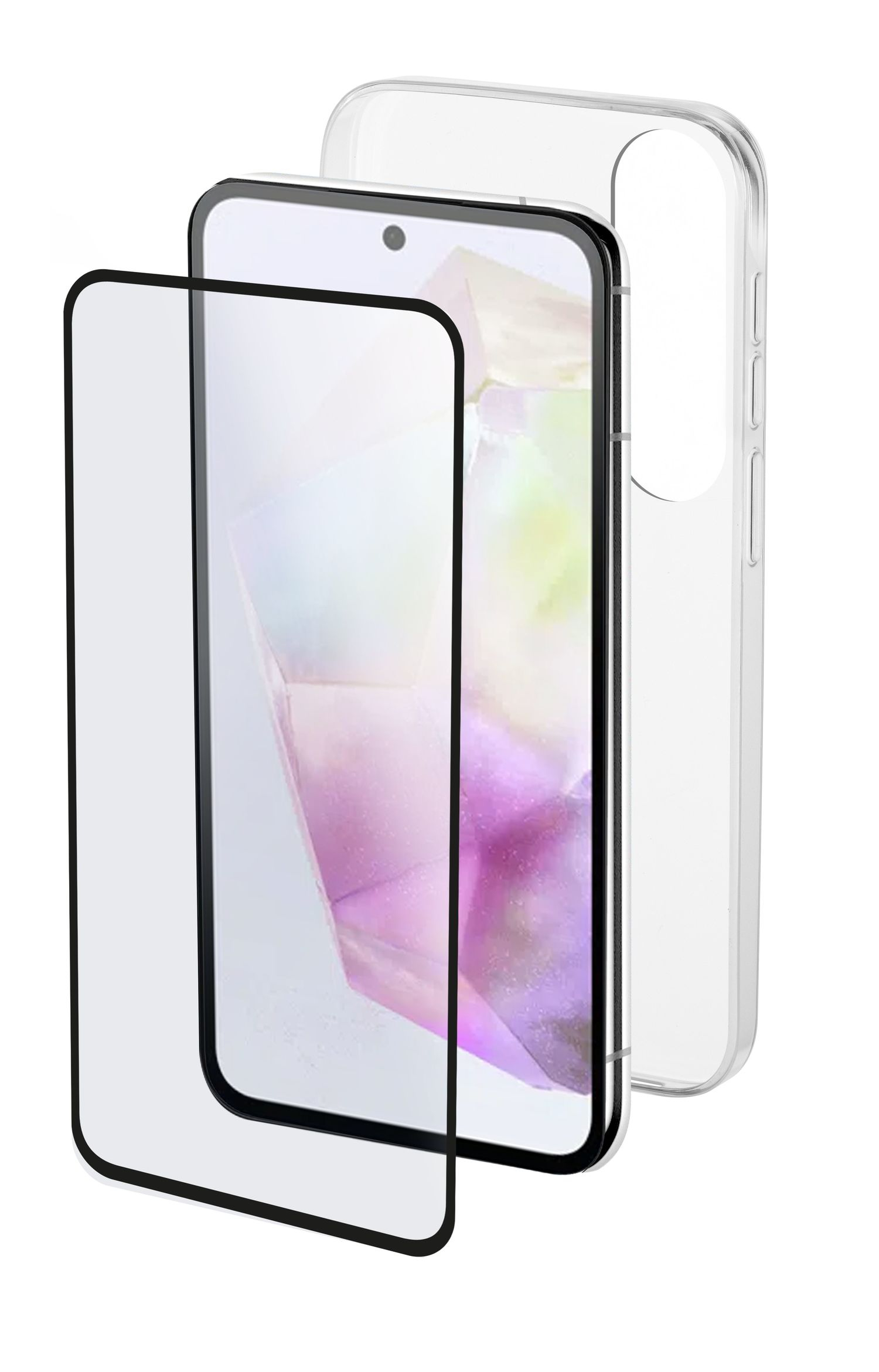 Samsung - Kit de funda + protector de pantalla Cellularline para Samsung Galaxy A36 - A56.