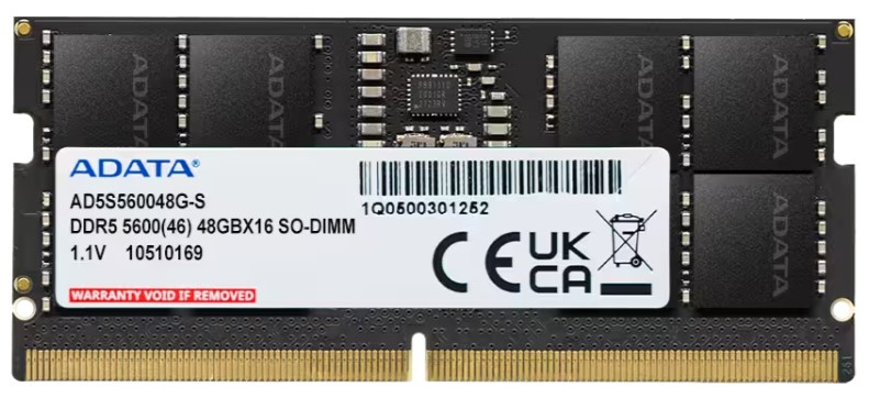 ADATA AD5S560048G-S memory module – image 1