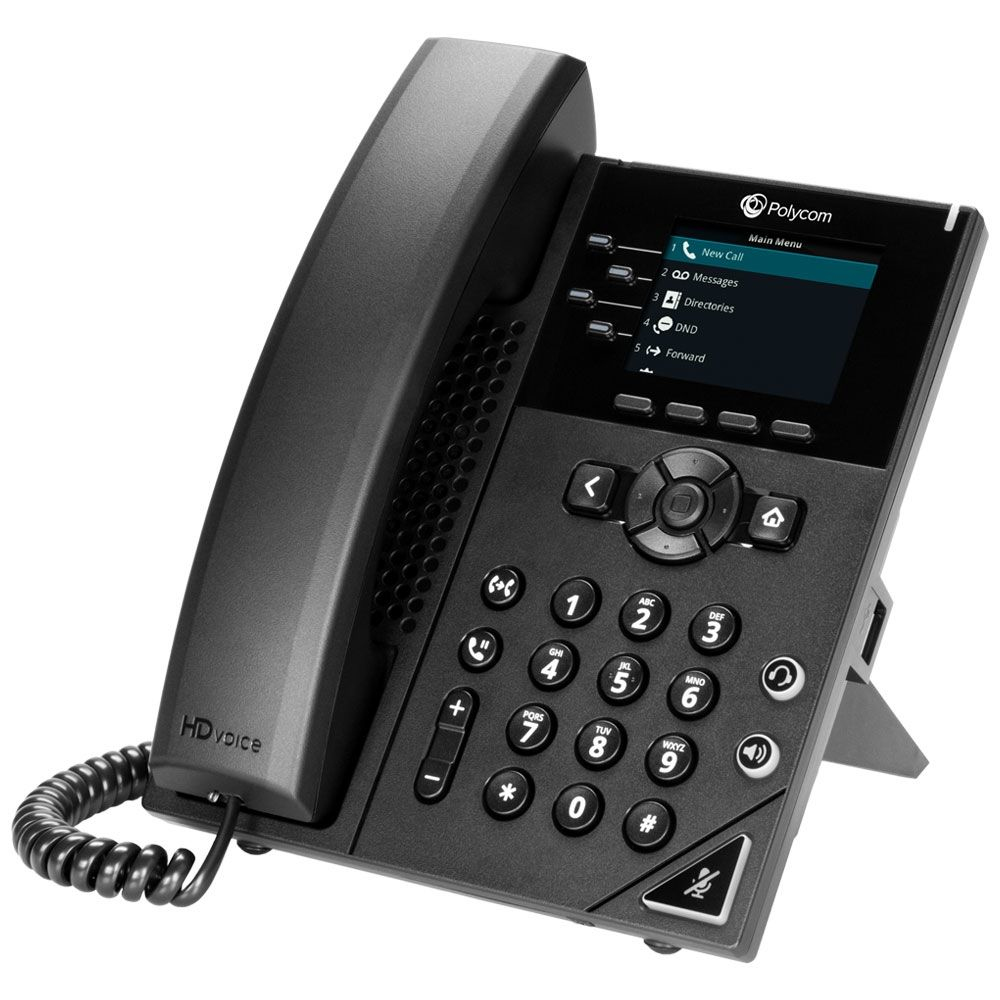POLY 250 Obi Edition telefono IP Nero 4 linee LCD