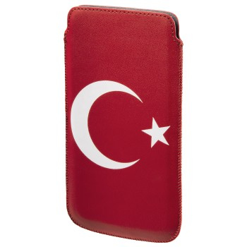 Hama Turkey mobile phone case Pull case Red, White – image 1