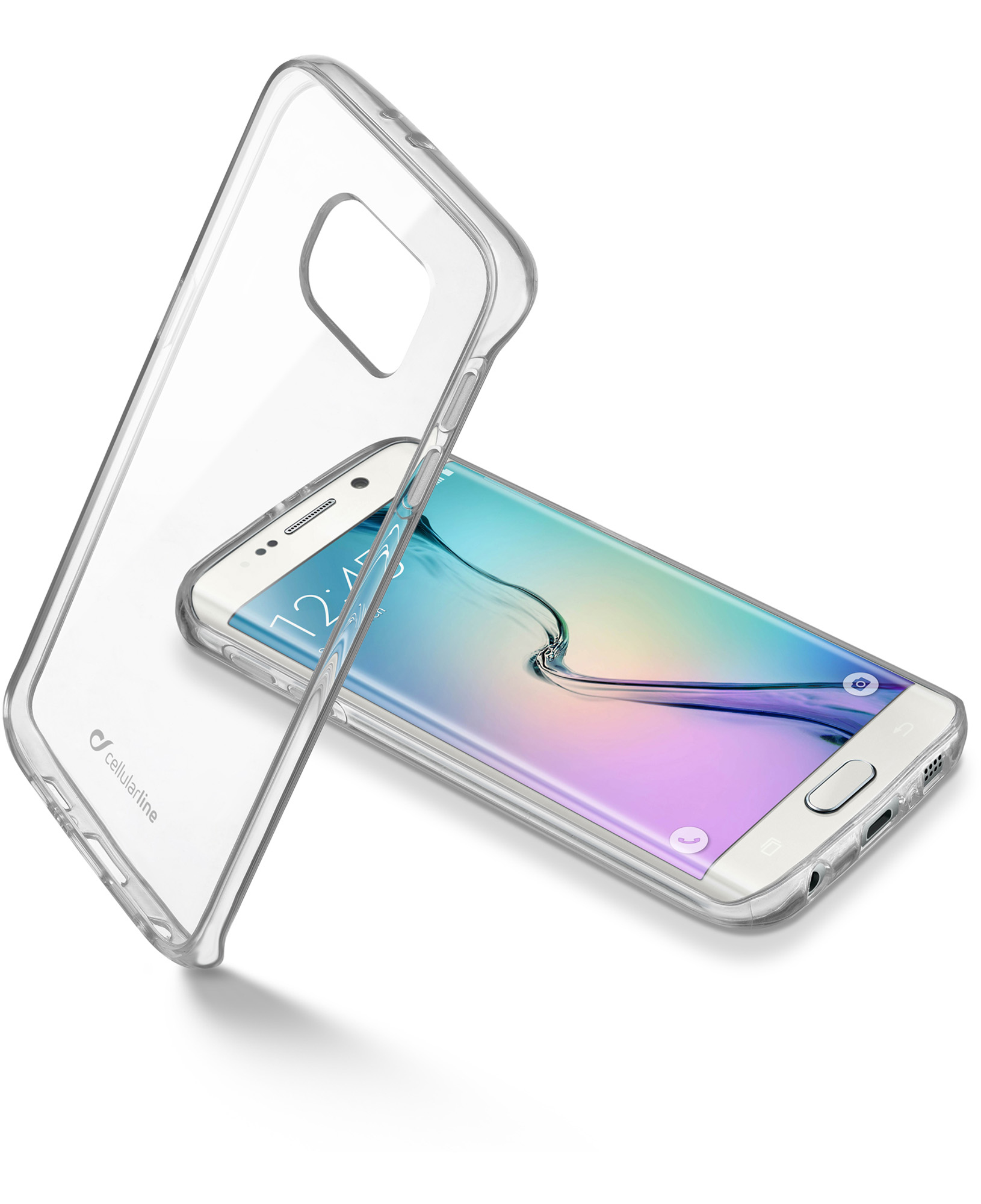 Cellularline Clear Duo - Galaxy S6 Edge
