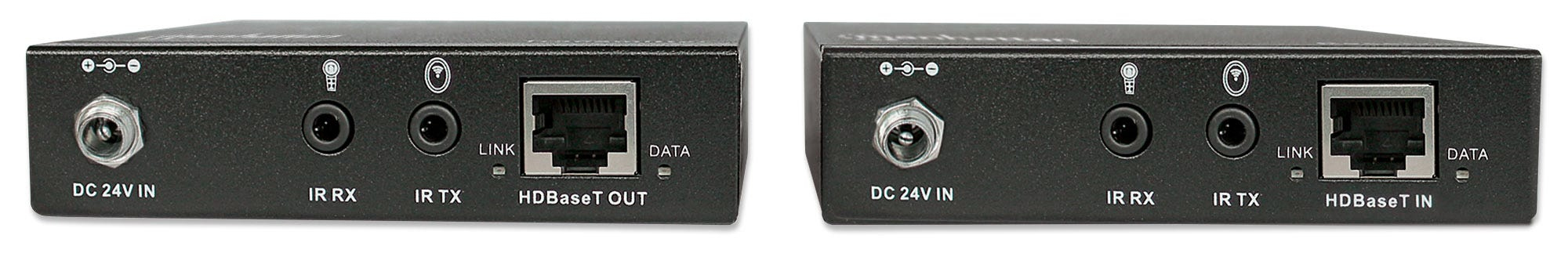 Manhattan 4K HDMI HDBaseT over Ethernet Extender Kit, Extends Distances of 4K@30Hz up to 70m and 1080p up to 100m Using Single Ethernet Cable, Power over Cable, – image 2