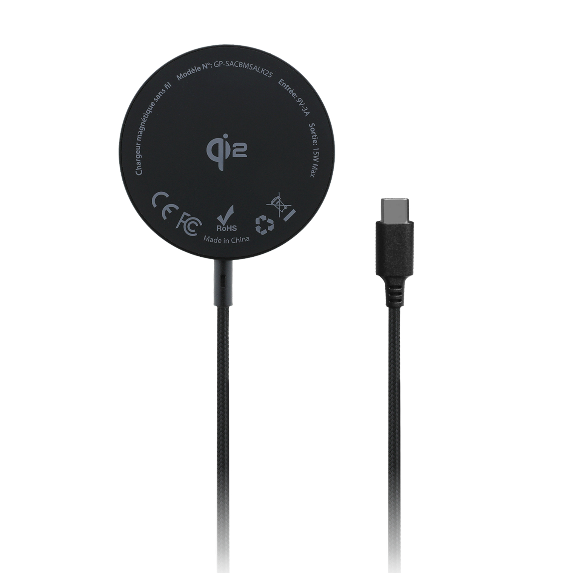 Samsung GP-SACBMSALK25 mobile device charger Headset, Smartphone Black USB Wireless charging Fast charging Indoor – image 4
