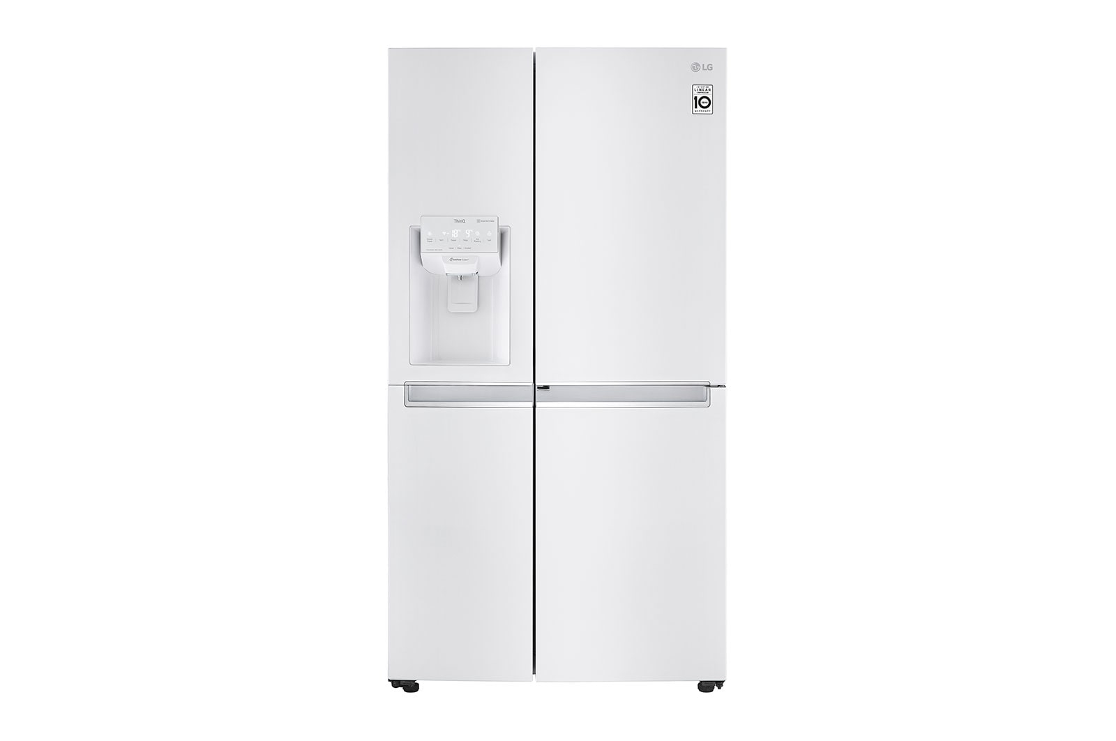 LG GSJ761SWZE side-by-side refrigerator Freestanding – image 2