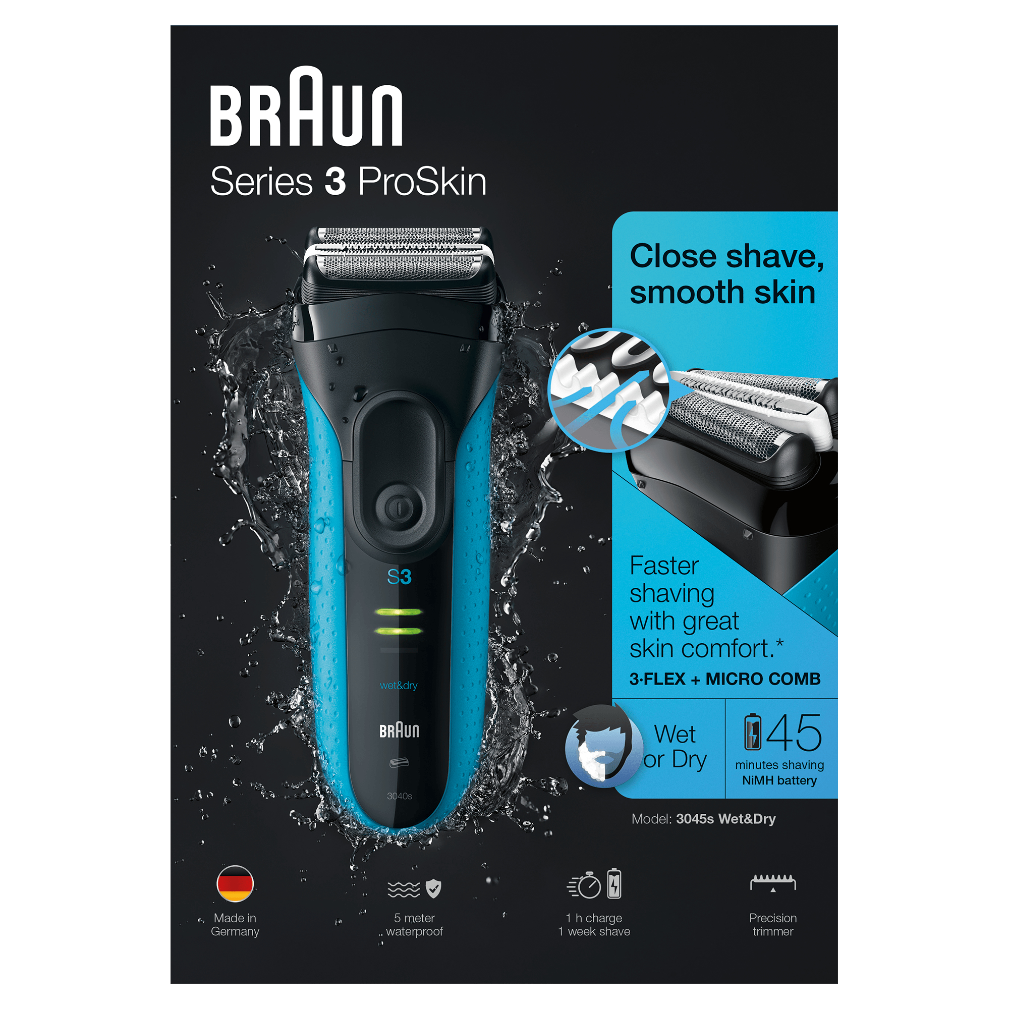 Exact product image for Braun 3045s