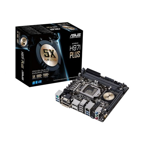 ASUS H97I-PLUS Intel® H97 LGA 1150 (Socket H3) mini ITX – image 1