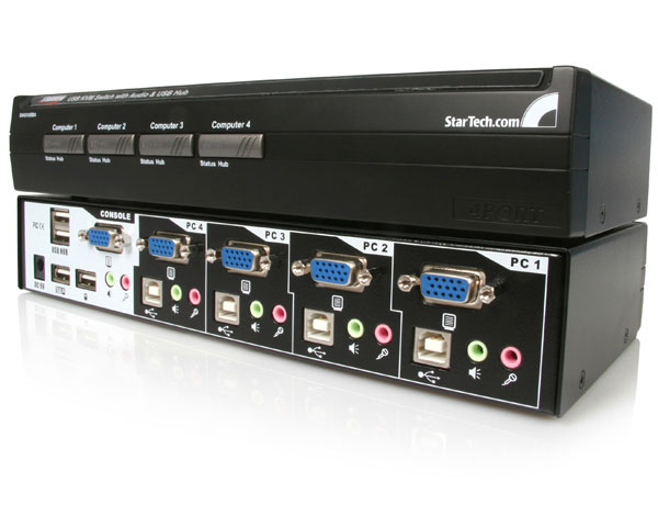 StarTech.com 4 Port USB Desktop KVM Switch