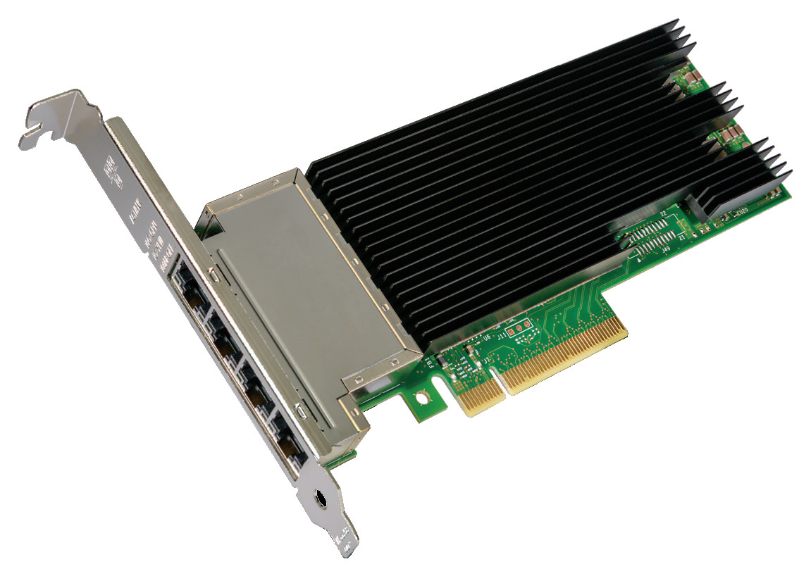 Lenovo Thinksystem Ethernet Network Adattatore 4-Port, 10Gbit/S, RJ-45, Intel X710-T4L