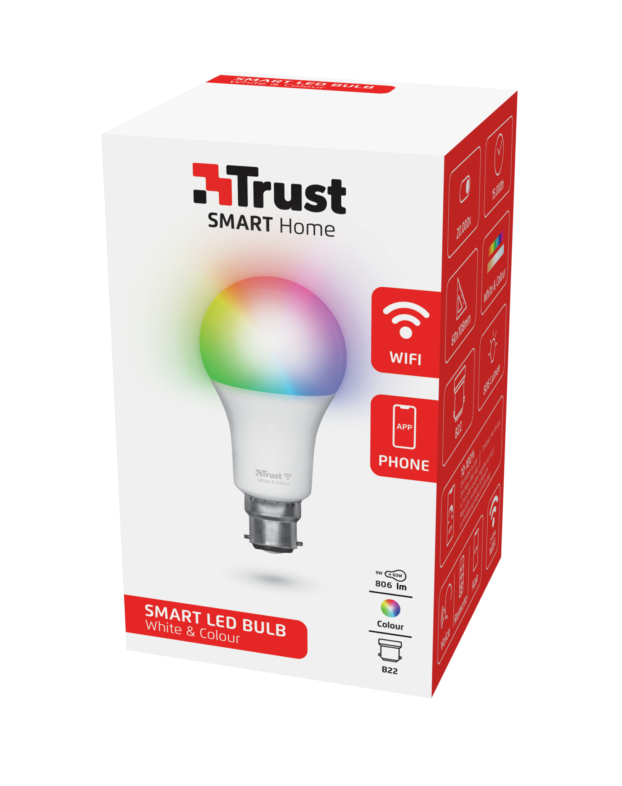Trust 71282 smart lighting Smart bulb Wi-Fi – image 4