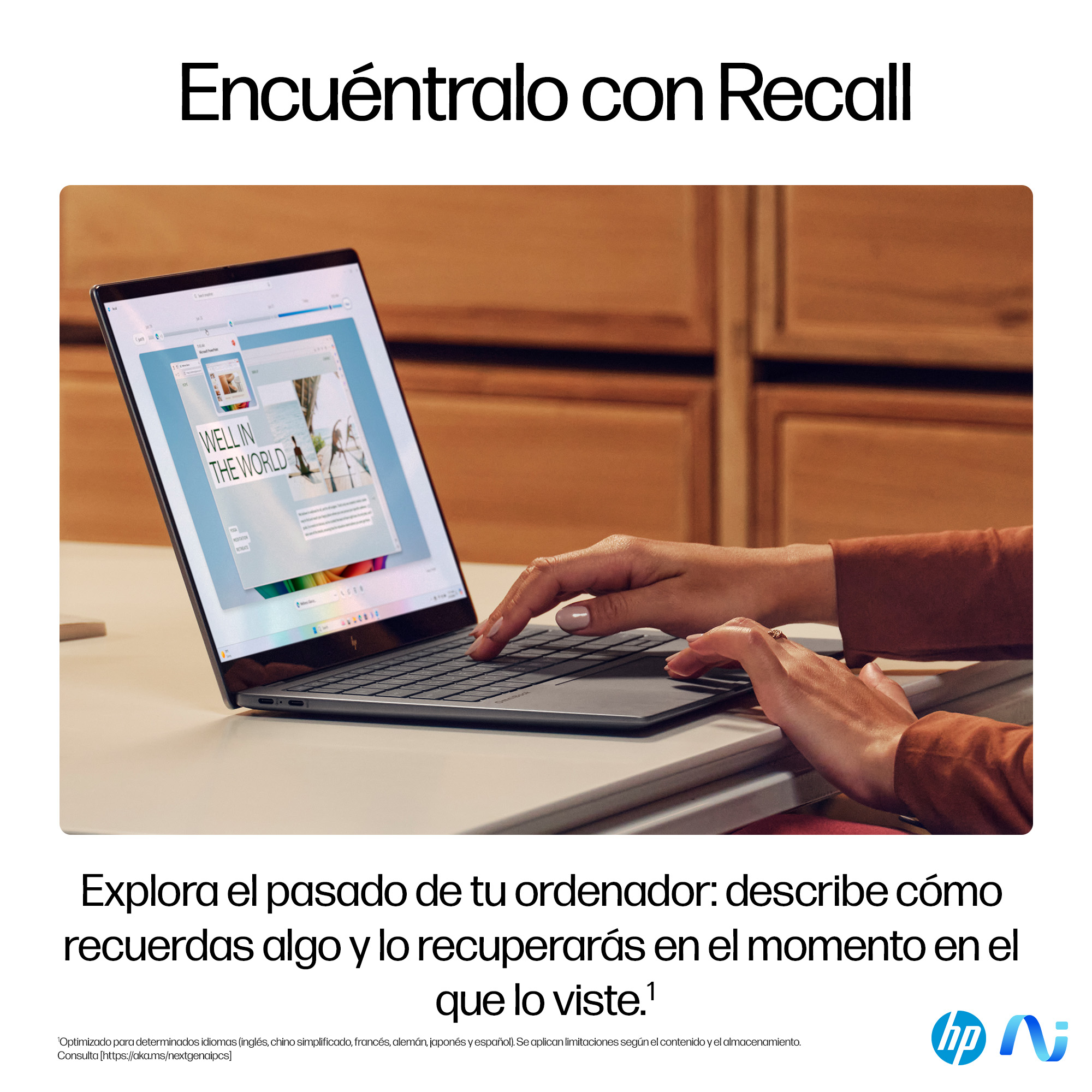 Portátil - HP OmniBook X 14- fe0009ns Copilot+ PC, 14" 2K, Snapdragon® Elite X1E-78-100 45 TOPS, 32GB RAM, 1TB SSD, Adreno Graphics, W 11 H - imagen 16