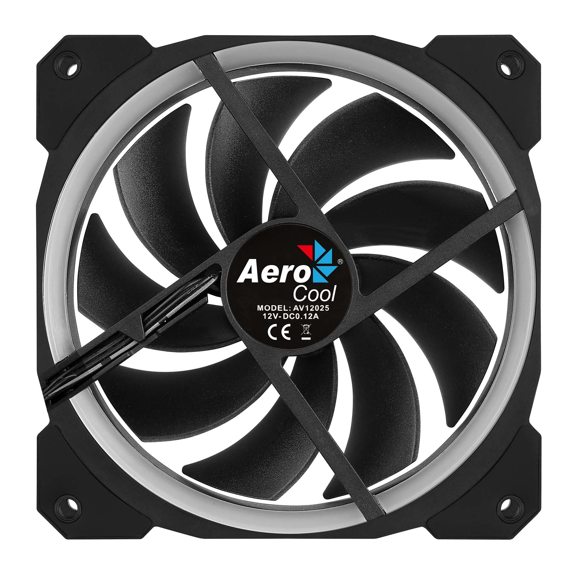 Aerocool Orbit Computer case Fan 12 cm Black image 2