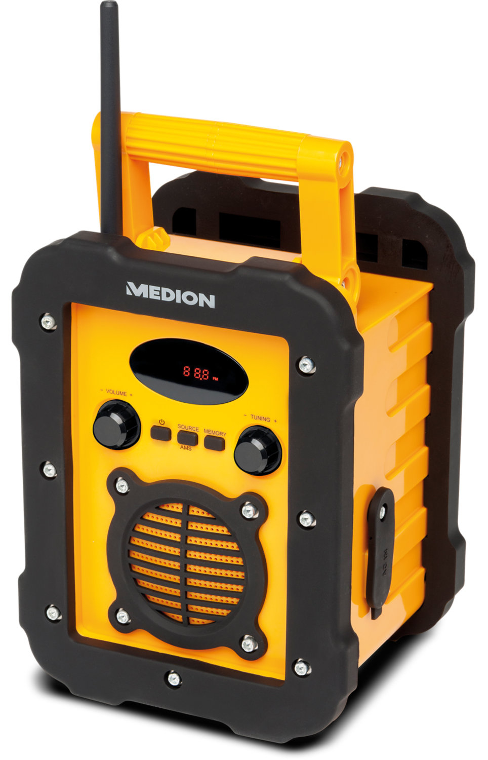 MEDION E66262 Portable Digital Black, Yellow – image 2